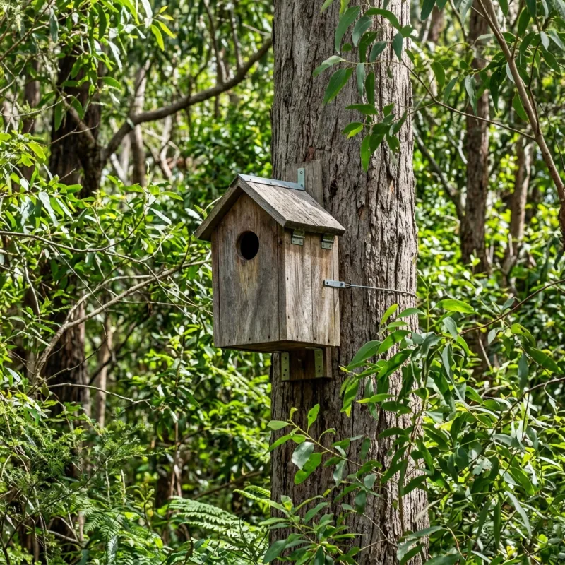 Animal nesting box installed as a humane alternative to a Drumcondra roof cavity